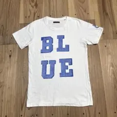 BLUE BLUE ブルーブルー Tシャツ ロゴプリントTシャツ 日本製 1のサムネイル