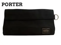 B＋：良品【初代/廃盤品】ポーター タンカー 二つ折り財布 622-08980