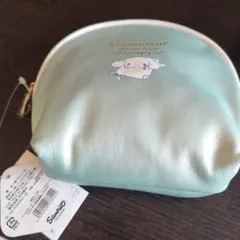 シナモロール ポーチ ミントグリーン