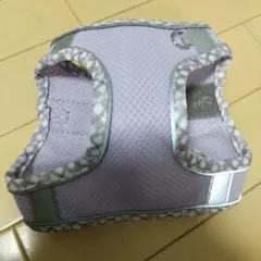 紫色 チェック模様 ハーネス