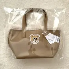 ラブラリーバイフェイラー　オールドテディ　ワッペンボアトート