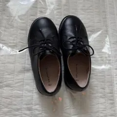 美品 ブランシェス フォーマルシューズ 19cm 黒