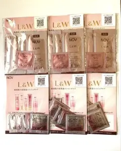 NOV L&W ノブ スキンケア トライアルセット サンプルのサムネイル