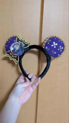 自作カチューシャ ツイステ カリム風