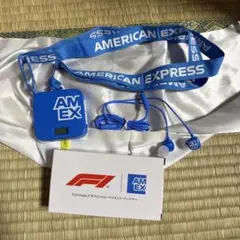 F1日本グランプリ2026 AMEX イヤフォン付GP専用ラジオ 青【非売品