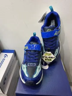 新品/未使用/ムーンスター/スキルシューター：雷スキル：ライゲキカイ21.5
