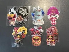 ヒスミニ　ロールシール　ステッカー　アメステ　６柄セット