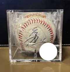 元楽天イーグルス 14則本昂大 直筆サイン入り 野球キャップ ケース付き