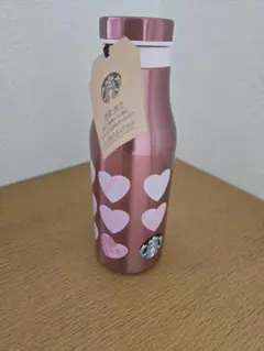 新品Starbucks ステンレスボトル バレンタイン限定ハート柄 - メルカリ