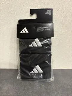 アディダス リストバンド 2個入り ブラック 新品未使用 adidas 黒