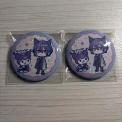 にじさんじ Dytica × サンリオ 缶バッジ 小柳