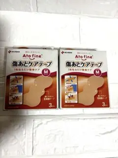 ニチバン アトファイン Mサイズ 3枚入 2箱セット 傷あとケアテープのサムネイル