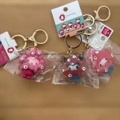 サンリオ ミャクミャク コラボキーホルダー 4個 - メルカリ