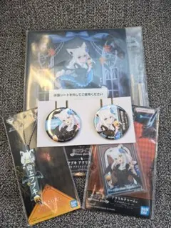 【新品未使用】一番くじ ホロライブ ヴィランスタイル 白上フブキ賞 4点セット