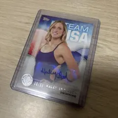 Topps Haley Anderson 直筆サインカード 30枚限定