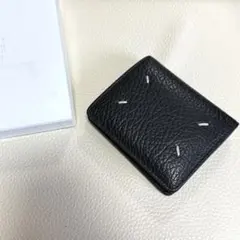4ステッチ 二つ折り ウォレット Maison Margiela ブラック