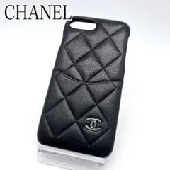 CHANEL iPhone X/XS キャビアスキン スマホケース ココマーク黒 - メルカリ