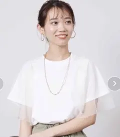 フリル袖Tシャツのサムネイル