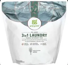未開封 おまけ付 grab green 3in1 粉末洗剤 60回分 2個 未開封 おまけ付 grab green 3in1 粉末洗剤 60回分 2個 - メルカリ