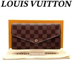 ルイヴィトン ダミエ ポルトフォイユ サラ 二つ折り長財布 長財布 80216