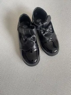 【新品】入学式　結婚式　七五三　発表会 キッズ　黒フォーマル　靴　19cm