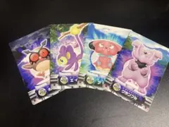【まとめ売り】ポケモン図鑑カード４枚