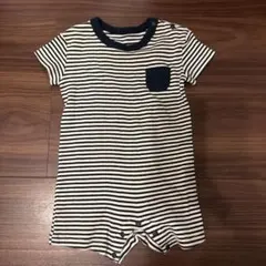 UNIQLO ストライプロンパース 70サイズ