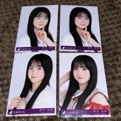 鈴木佑奈 乃木坂46 写真 4枚セット 封入 ビリヤニ samenumbers