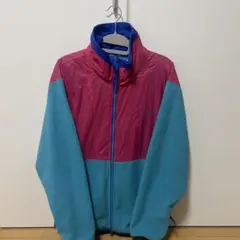 2000円値下げ中！新品！Columbia フリースジャケット 青・紫　メンズS