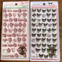 【正規品】ボンボンドロップシールミニ　サンリオ　マイメロディ　クロミ　セット
