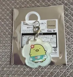 すみっコぐらし アロハテーブル コラボ 目印チャーム ぺんぎん？