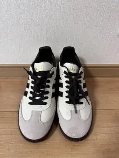 adidas Samba ホワイト グレー スニーカー