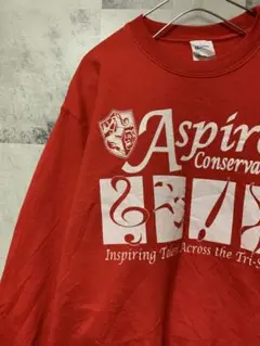 ヴィンテージ GLDAN スウェットトレーナー　ビッグプリント　激カワ　おしゃれ