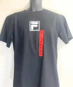 新品 メンズ Tシャツ FILA ブラック Tシャツ M 黒 スポーツ