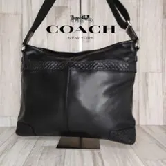50 COACH コーチ　レザー　シグネチャー　ショルダーバッグのサムネイル