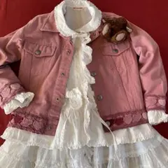 ベビーピンクハウス　ジャケット　ピンク