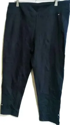 海外古着✨TOMMY HILFIGER ブラック カジュアルパンツ 【L】