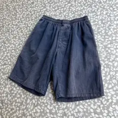 【80年代オールドステューシー】ハーフパンツ古着ショーンフォント紺ストリート