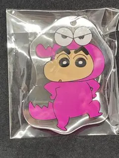 クレヨンしんちゃん アクションキーホルダー なりきり ワニ山さん しんちゃん