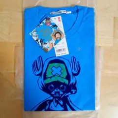 新品 UNIQLO ONE PIECE Tシャツ チョッパー 青 S