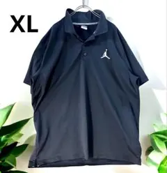 NIKE ナイキ　エアジョーダン　ポロシャツ　XL 黒　バスケ