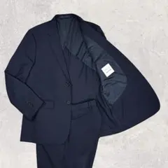 マッキントッシュフィロソフィー トロッター セットアップ M 紺 ウール混 洗濯のサムネイル