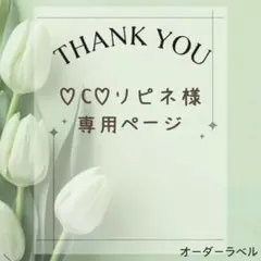 ♡C♡リピネ様　オーダーラベルシール② 調味料　詰替 収納　ランドリー　シールのサムネイル