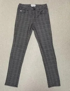 サムシング　BODYFIRE スキニーパンツ　サイズ27 チェック柄