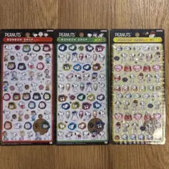 正規品　ボンボンドロップシール　スヌーピー　3種３個セット