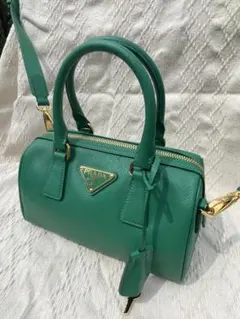 【極美品】PRADA ミニバッグ マンゴー 1BB846 ギャランティ付