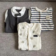 ロンパース3点セット☆50-60cm