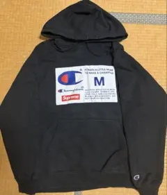 Supreme、Championコラボパーカー 블랙