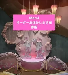 Mami オーダーお休みします様専用です