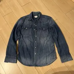 Levi's デニムシャツ ウエスタンシャツ Sサイズ